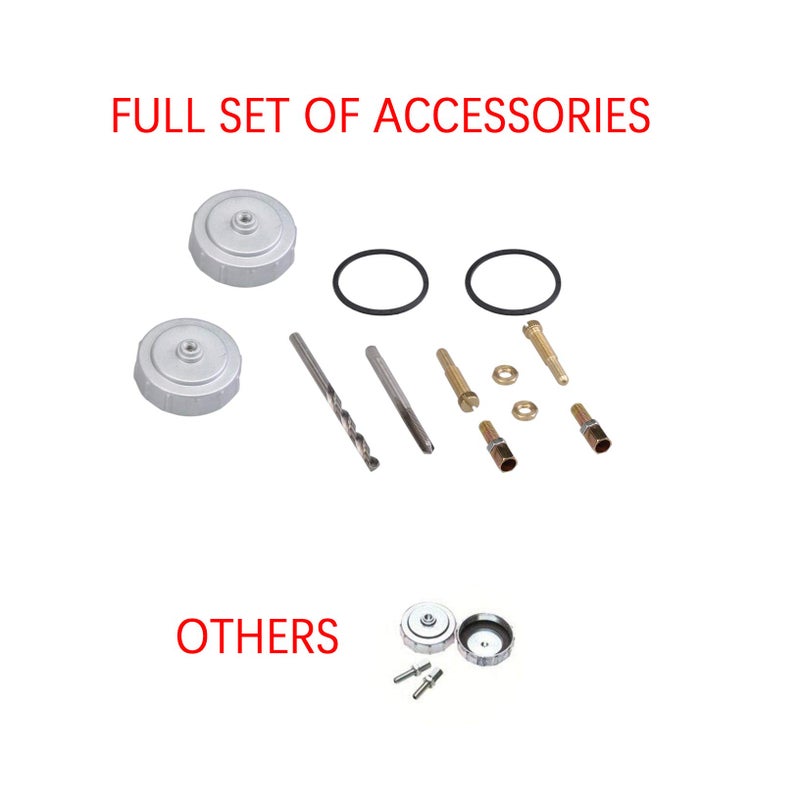 Mallofusa Tors Delete Removal Kit Throttle Cable Caps Idle Screws for Yamaha Banshee 1987-2006 Thumb Throttle Cable - Image 2
